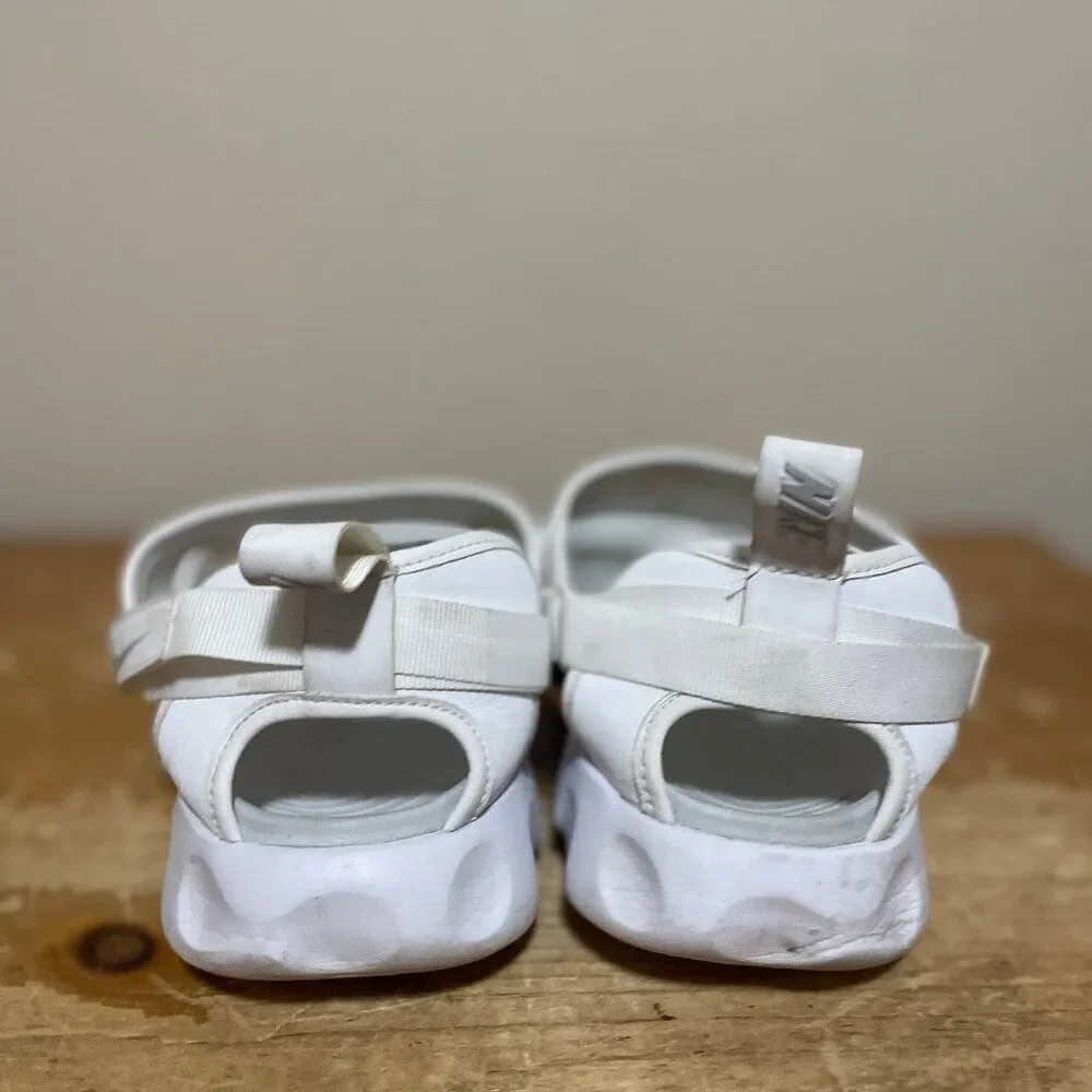 Nike Owaysis Sport Sandals White Platinum CK9283-100 Women's Sz 12